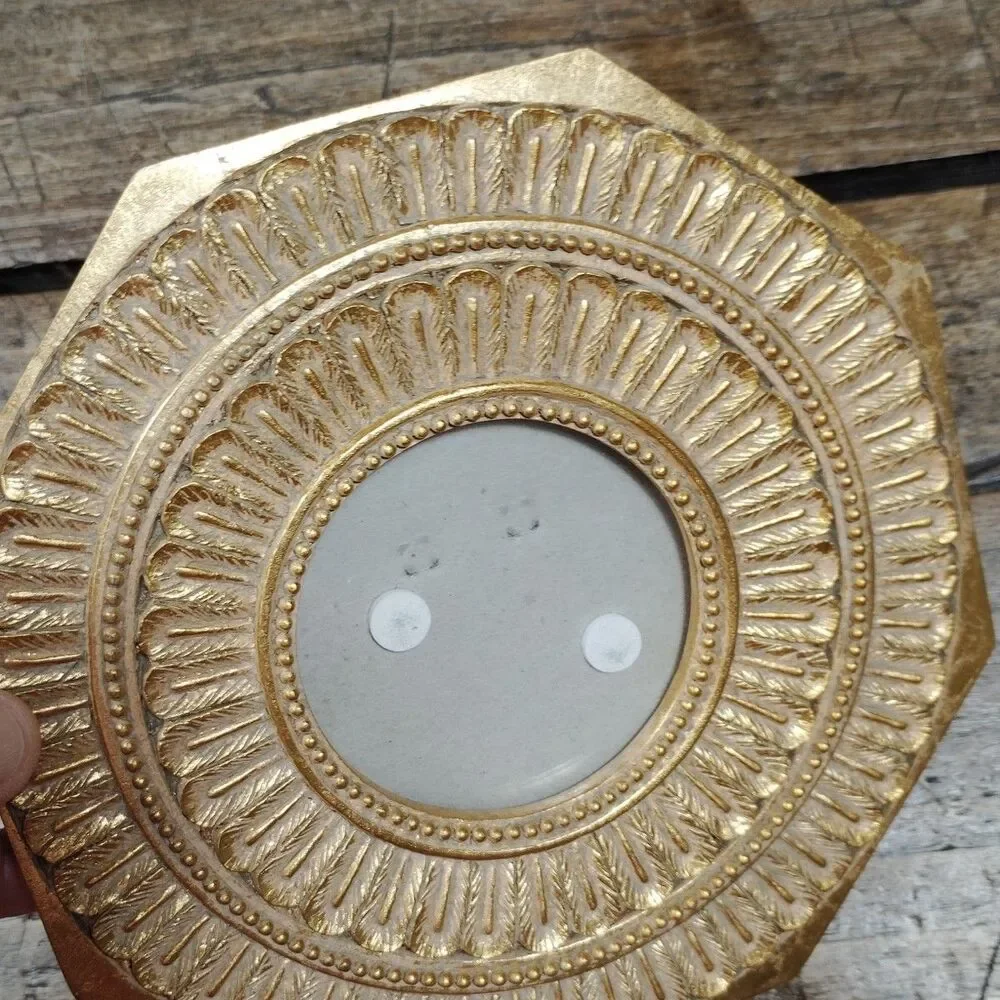 Vintage Gold Gilt Small Frame 6.25